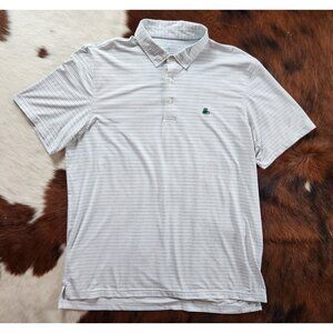 OTG Palmero Polo Vineyard Vines Sailboat Logo Striped XL Men SS Excellent
